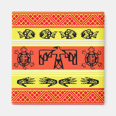 Aimant Folklore design (Devant)