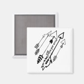 Aimant Follow Your Arrow Motivational  (Recto/Verso)