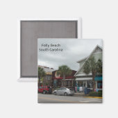 Aimant Folly Beach Strip (Recto/Verso)