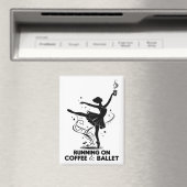 Aimant Fonctionne Au Café Et Prof De Ballet Drôle Danse (In Situ (Lave-vaisselle))