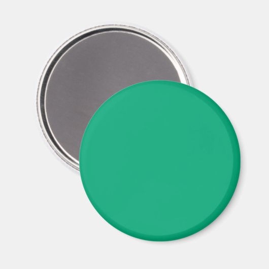 Aimant Fond sarcelle uni avec une texture lisse et unifor (Recto/Verso)