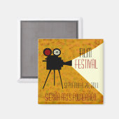 Aimant Fondation des arts du Festival du film (Recto/Verso)