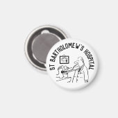 Aimant Fonds de bienfaisance Raiser article cadeau amusan (Recto/Verso)