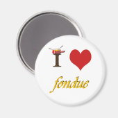 Aimant Fondue cardiaque (Recto/Verso)