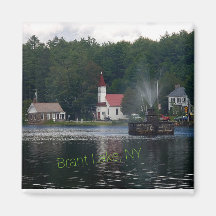 Fontaine de Brant Lake NY Montagnes Adirondack