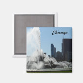 Aimant Fontaine de Buckingham - Chicago (Recto/Verso)