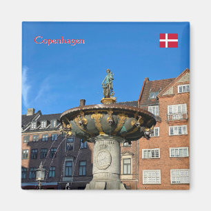 Aimant Fontaine de la Charité à Copenhague, Danemark voya