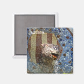 Aimant Fontaine de Lion (Recto/Verso)