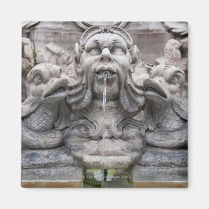 Aimant Fontana del Pantheon (1575) a conçu par Giacomo