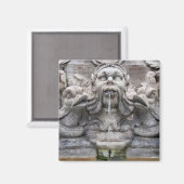 Aimant Fontana del Panthéon (1575), conçue par Giacomo (Recto/Verso)