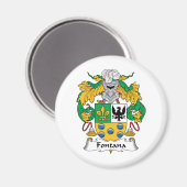 Aimant Fontana Family Crest (Recto/Verso)