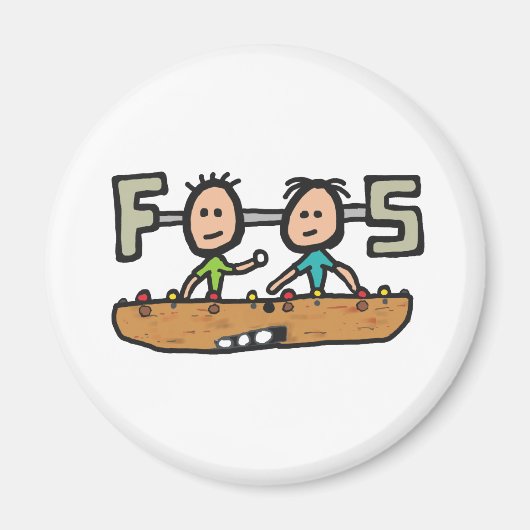 Aimant Foosball (Devant)