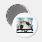 Aimant Football Argentine (Recto/Verso)