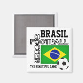 Aimant Football BRASIL (Recto/Verso)