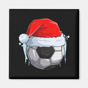 Aimant Football de Noël Bal de football de Noël à Père No
