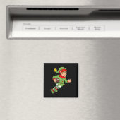 Aimant Football des elfes de Noël Courir en arrière Garço (In Situ (Lave-vaisselle))