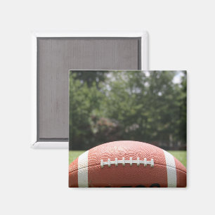 Aimant Football en herbe verte Closeuse
