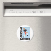 Aimant Football féminin (In Situ (Lave-vaisselle))