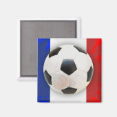 Aimant Football français (Recto/Verso)