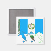 Aimant Football Guatemala (Recto/Verso)