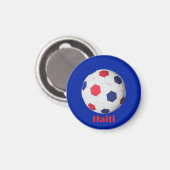 Aimant Football Haïtien (Recto/Verso)