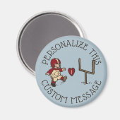 Aimant Football Kick Heart (Recto/Verso)