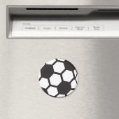Aimant Football Noir & Blanc (In Situ (Lave-vaisselle))