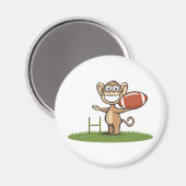 Aimant Football singe (Recto/Verso)