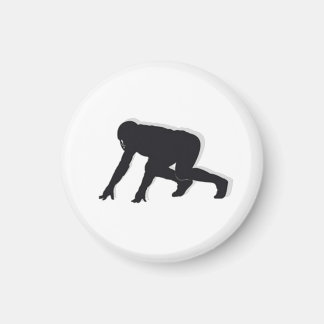 Aimant Football TD TAG - Tackle défensif - White-R