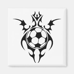 Aimant football tribal de football