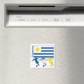 Aimant Football Uruguay (In Situ (Lave-vaisselle))