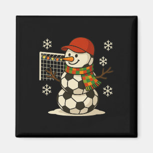 Aimant Footballeur Boules De Neige Bonhomme De Neige Noël