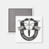 Aimant Forces spéciales SF De Oppresso Liber (Recto/Verso)