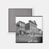 Aimant Ford's Theatre à l'époque de Lincoln. Washington,  (Recto/Verso)