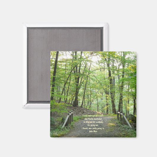 Aimant Forest Bridge - avec devis (Recto/Verso)