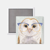 Aimant Forester à quatre roues | Wise Owl (Recto/Verso)