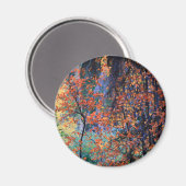 Aimant Forêt à l'automne (Recto/Verso)