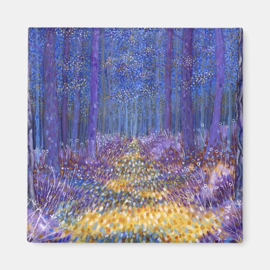 Aimant Forêt bleue 2012 (Devant)