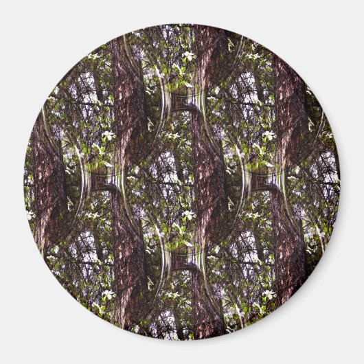 Aimant Forêt de Dogwoods.... (Devant)