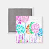 Aimant Forêt enchantée (Recto/Verso)