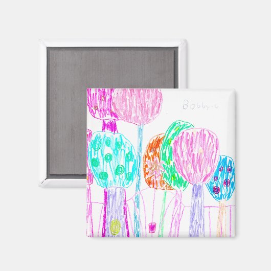 Aimant Forêt enchantée (Recto/Verso)