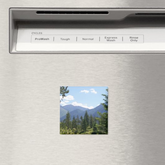 Aimant Forêt et Montana Vue Pittoresque (In Situ (Lave-vaisselle))