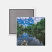 Aimant Forêt | Forêt de la jungle péruvienne (Recto/Verso)