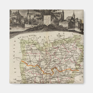 Aimant Forêt, limites des districts