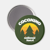 Aimant Forêt nationale de Coconino (Recto/Verso)