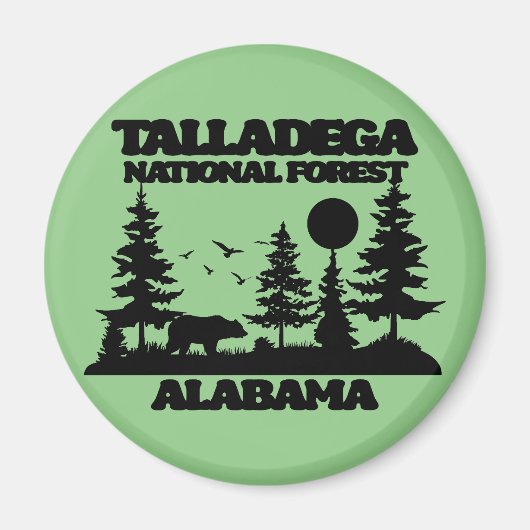 Aimant Forêt nationale de Talladega (Devant)