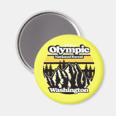 Aimant Forêt nationale olympique, Washington (Recto/Verso)