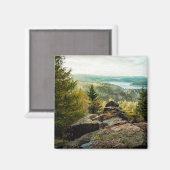 Aimant Forêt | Ore Mountains Allemagne (Recto/Verso)