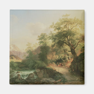 Aimant Forêt près de Vienne, 1852 (huile sur la toile)