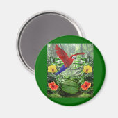 Aimant Forêt tropicale des pluies (Recto/Verso)